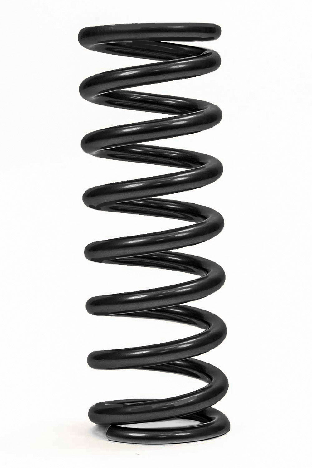 Coil Spring - Coil-Over - 2.5 in ID - 10 in Length - 550 lb/in Spring Rate - Steel - Black Powder Coat - Each