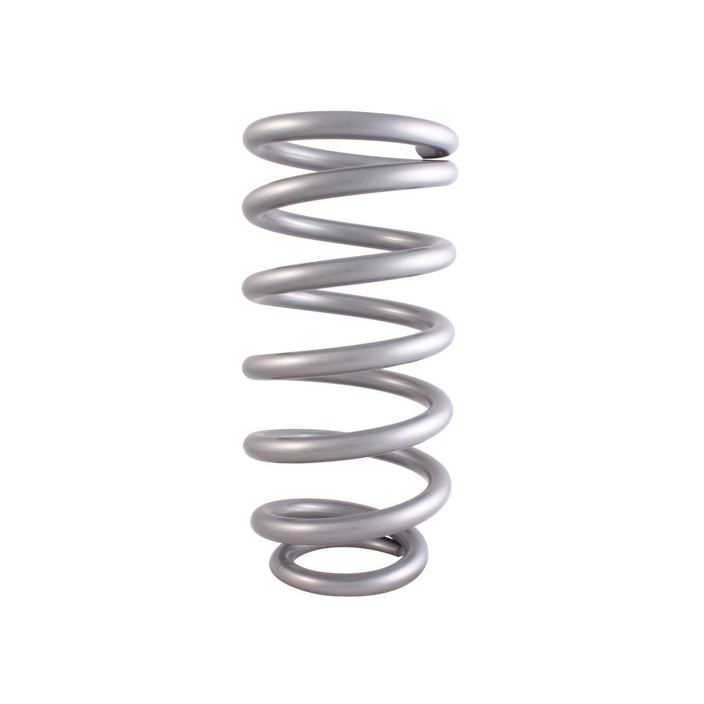 Coil Spring - Coil-Over - 4.125 in ID - 10 in Length - 550 lb/in Spring Rate - Steel - Silver Powder Coat - Each