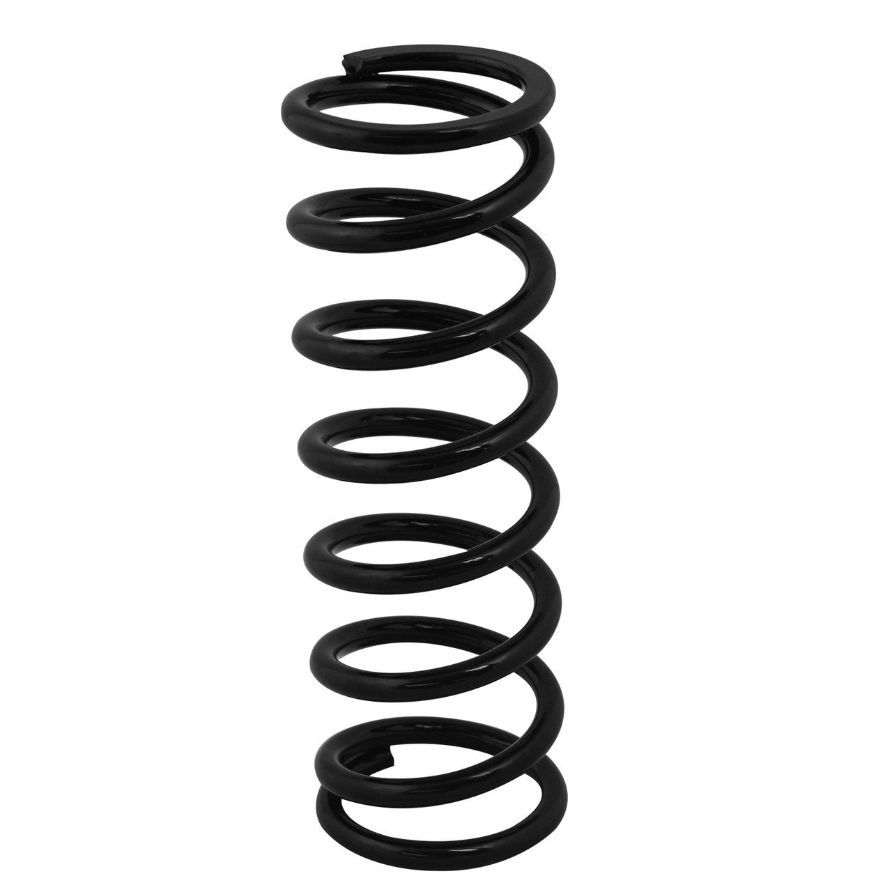 Coil Spring - Coil-Over - 2.5 in ID - 12 in Length - 450 lb/in Spring Rate - Steel - Black Powder Coat - Each