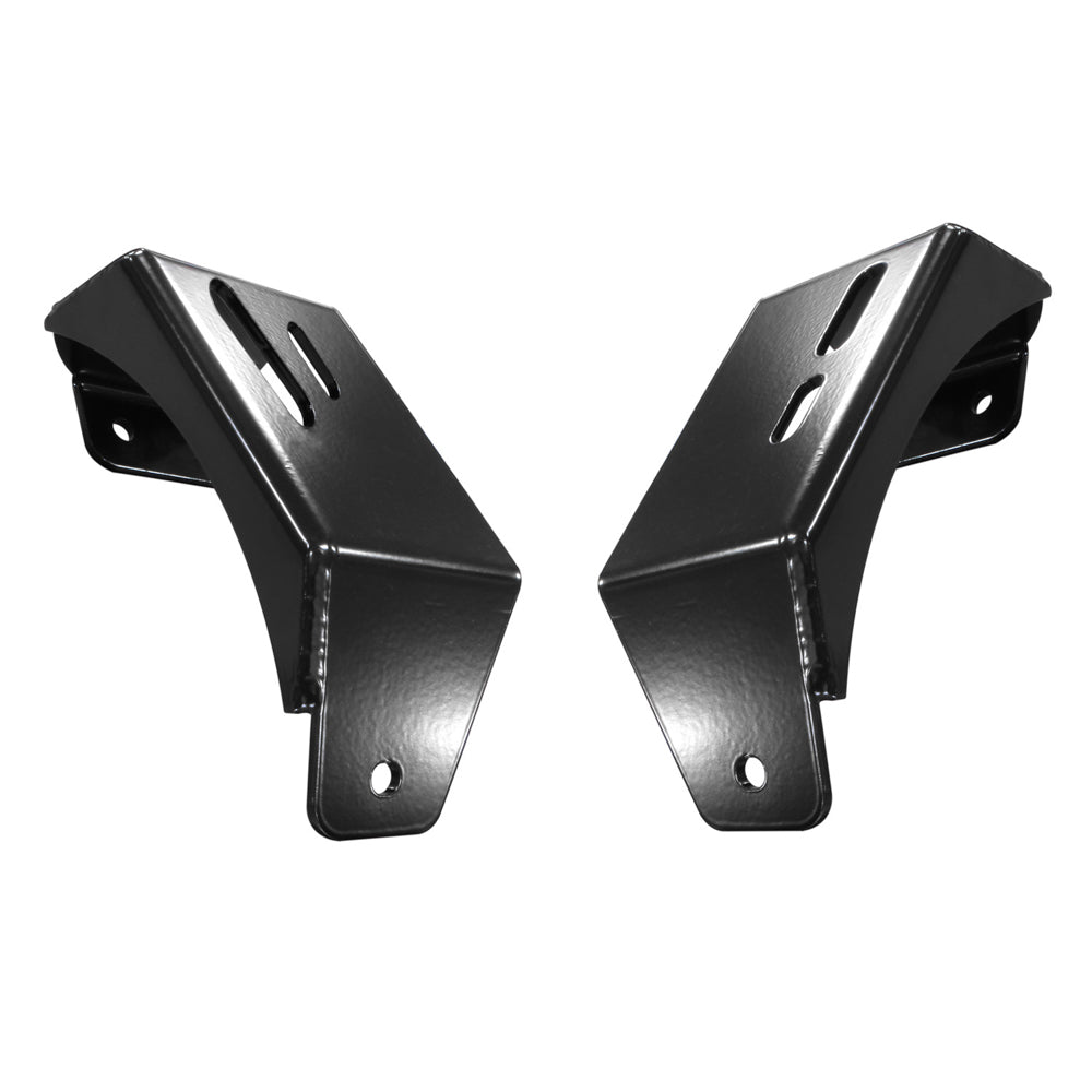 Motor Mount - Bolt-On - Steel - Black Powder Coat - QA1 K-Member - Pair
