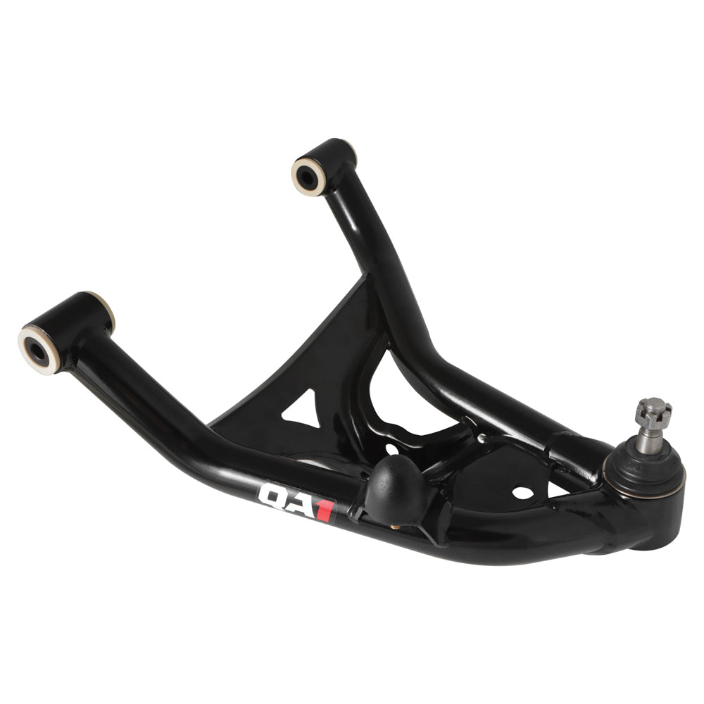 Control Arm - Drag Race - Tubular - Lower - Press-In Ball Joints - Bushings - Steel - Black Powder Coat - GM A-Body 1973-77 / B-Body 1978-96 / F-Body 1970-81 / X-Body 1975-79 - Pair