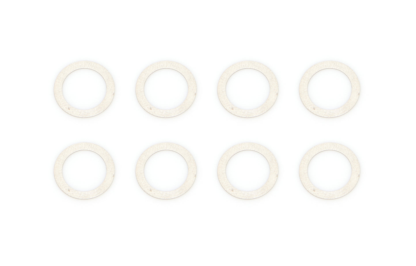 Shock Valve - Disc - 0.542 in OD - 0.006 in Thickness - Steel - Natural - Set of 8