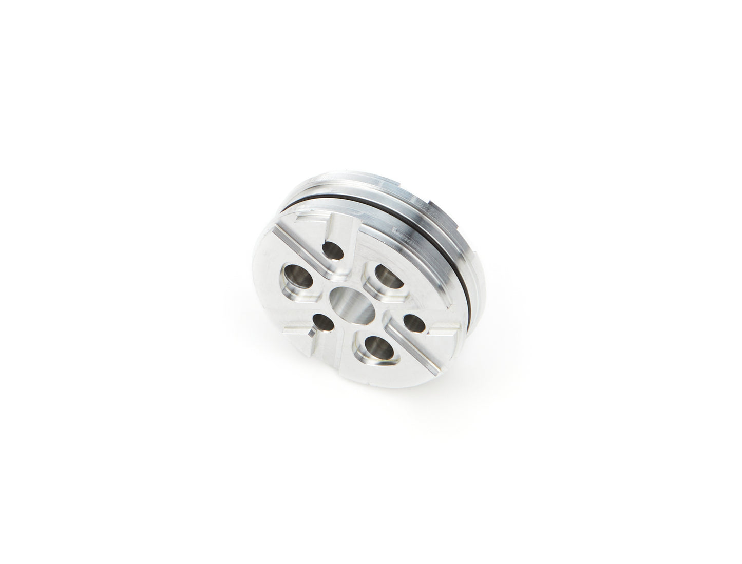 Shock Piston - Linear - 45 mm OD - Aluminum - Gray Anodized - Monotube - QA1 Shocks - Each
