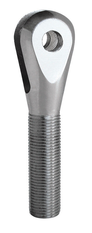 Rod End - Clevis - 3/8 in Bore - 5/8-18 in Left Hand Male Thread - 3/8 in Slot - Steel - Zinc Oxide - Each