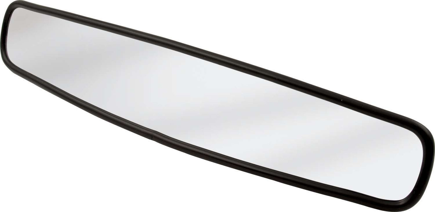 Mirror - Rear View - Wide Angle - 14 in Wide x 2-1/2 in Tall - Plastic - Black - Each