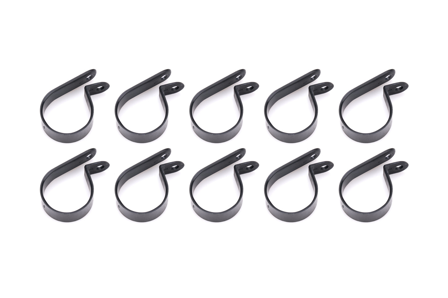 Line Clamp - Adel - 1 in in ID - Nylon - Black - Set of 10