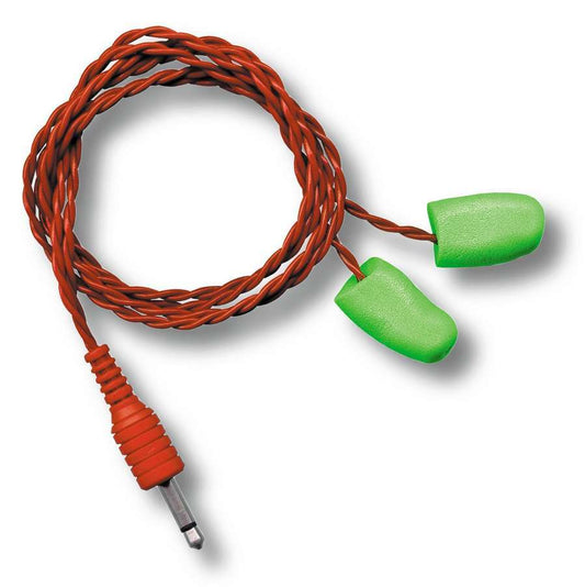 Headphones - Standard - 18 in Cord - 1/8 Input Jack - Foam Ear Molds - Each