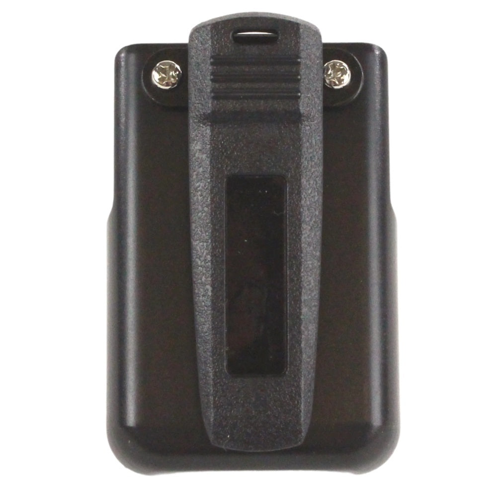Radio Receiver Holder - Belt Clip - Plastic - Black - Racing Electronics Receivers - Each