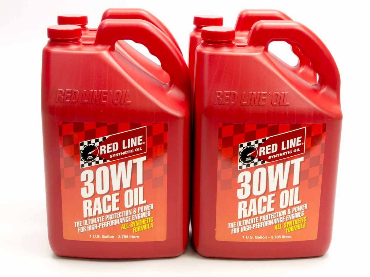Motor Oil - 30WT Race Oil - High Zinc - 10W30 - Synthetic - 1 gal Jug - Set of 4