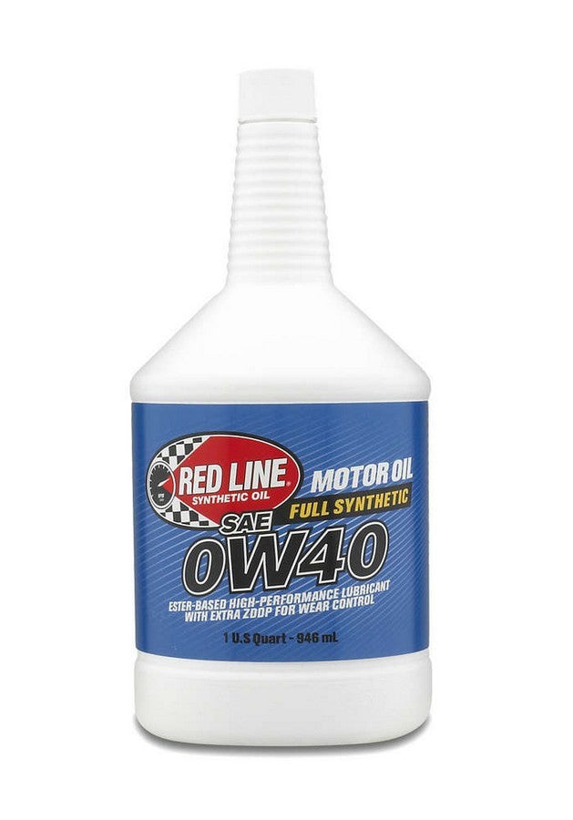 Motor Oil - High Performance - High Zinc - 0W40 - Synthetic - 1 qt Bottle - Each