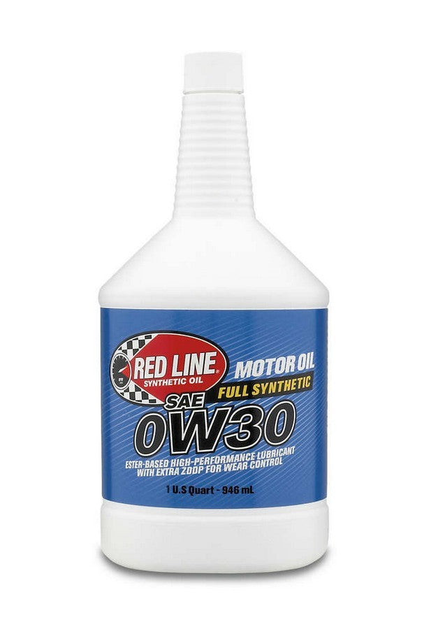 Motor Oil - High Performance - High Zinc - 0W30 - Synthetic - 1 qt Bottle - Each