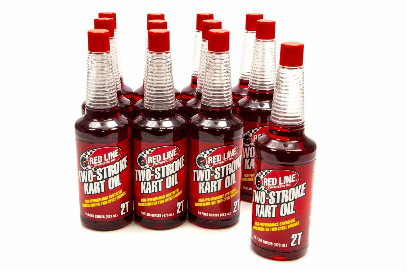 2 Stroke Oil - Kart - WKA Approved - Synthetic - 16 oz Bottle - Set of 12