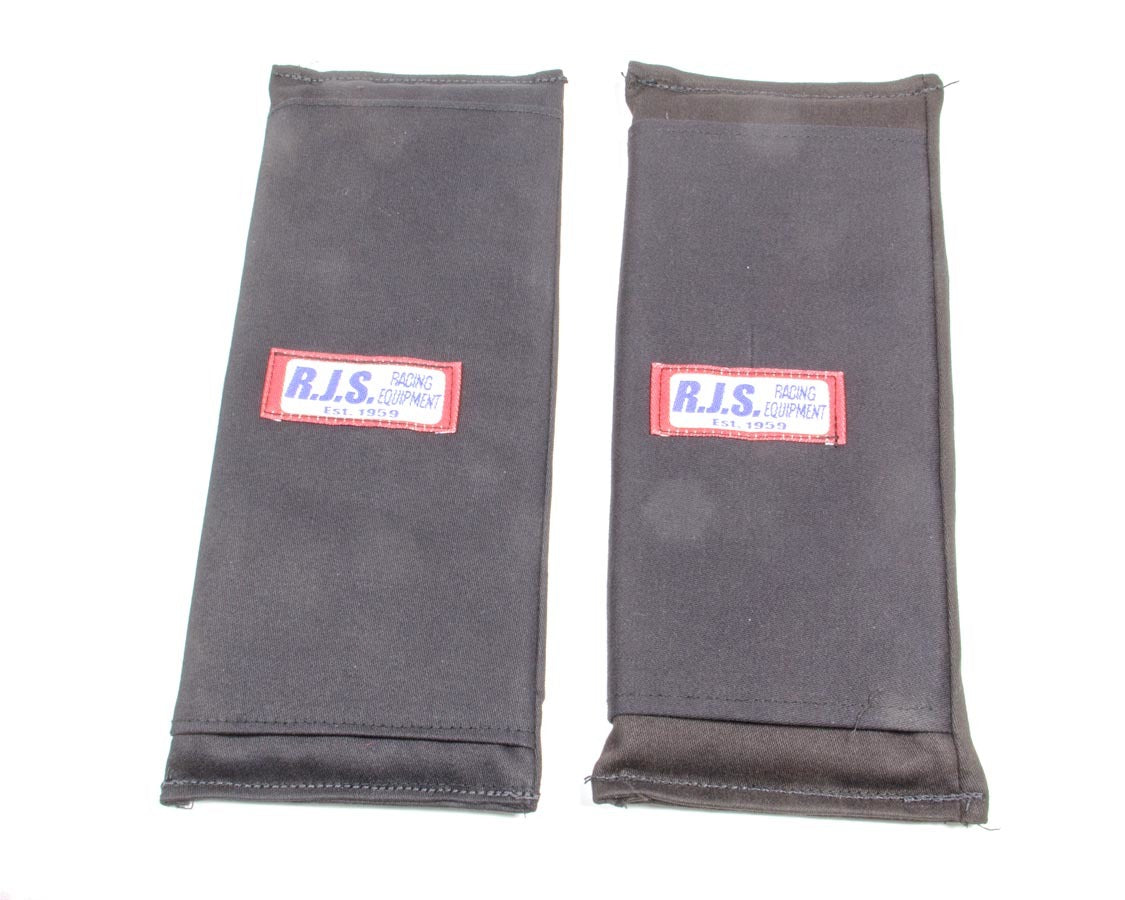 Harness Pad - Fire Retardant - Nomex - Black - 3 in Harness - Pair