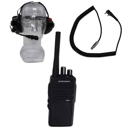 2-Way Radio - Pro Sportsman Series 2 Add A Crew - 16 Channel - UHF - Plastic - Black - Each
