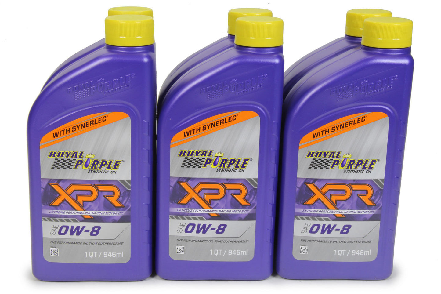Motor Oil - Extreme Performance Racing - 0W8 - Synthetic - 1 qt Bottle - Set of 6