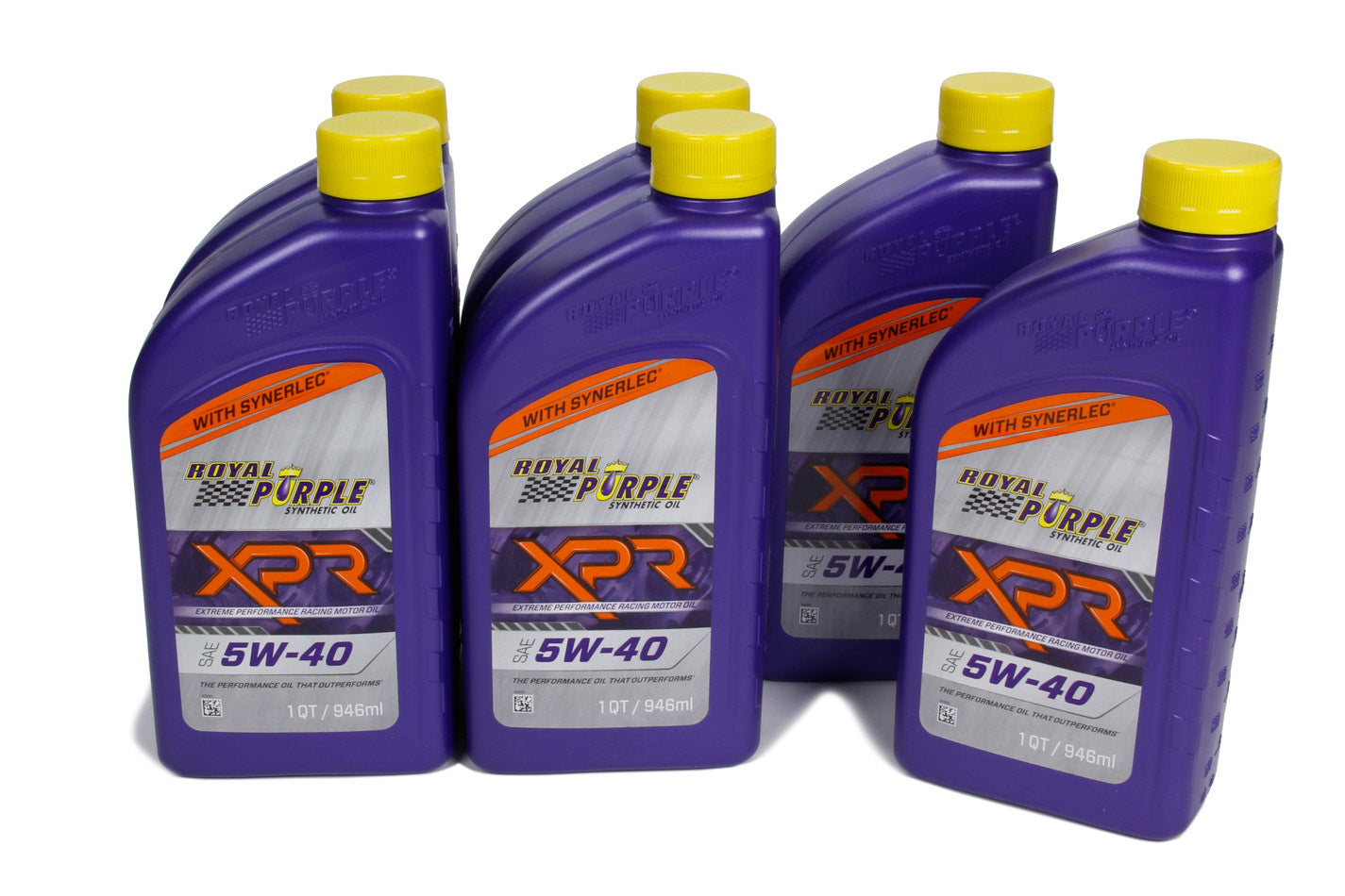 Motor Oil - 5w40 - Synthetic - 1 qt Bottle - Set of 6