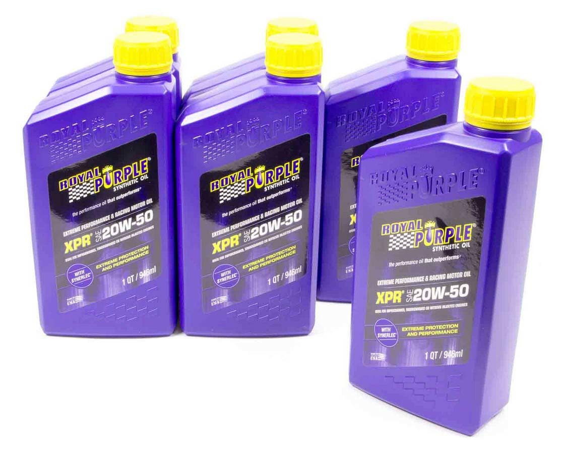 Motor Oil - Extreme Performance Racing - 20W50 - Synthetic - 1 qt Bottle - Set of 6