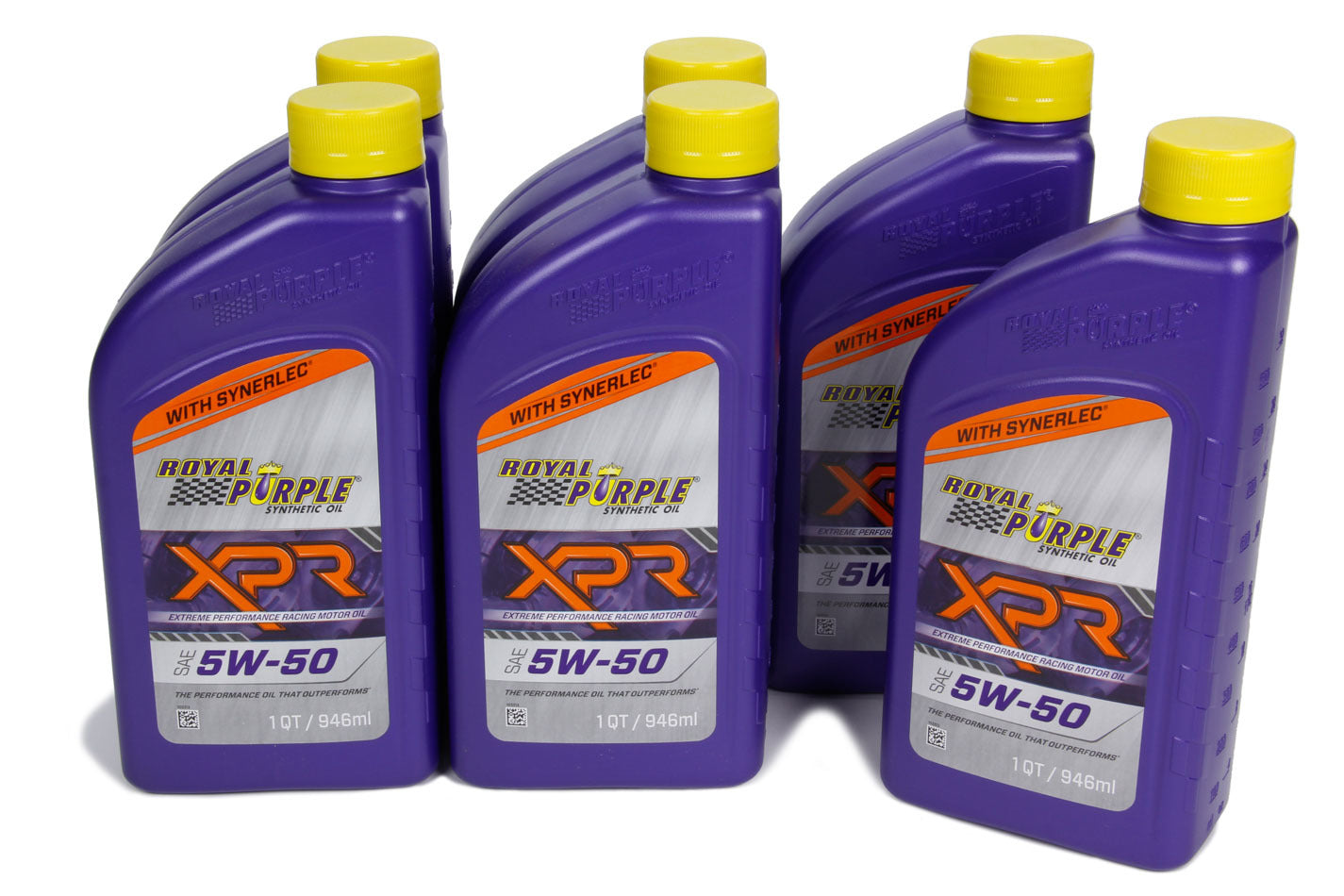 Motor Oil - 5w50 - Synthetic - 1 qt Bottle - Set of 6