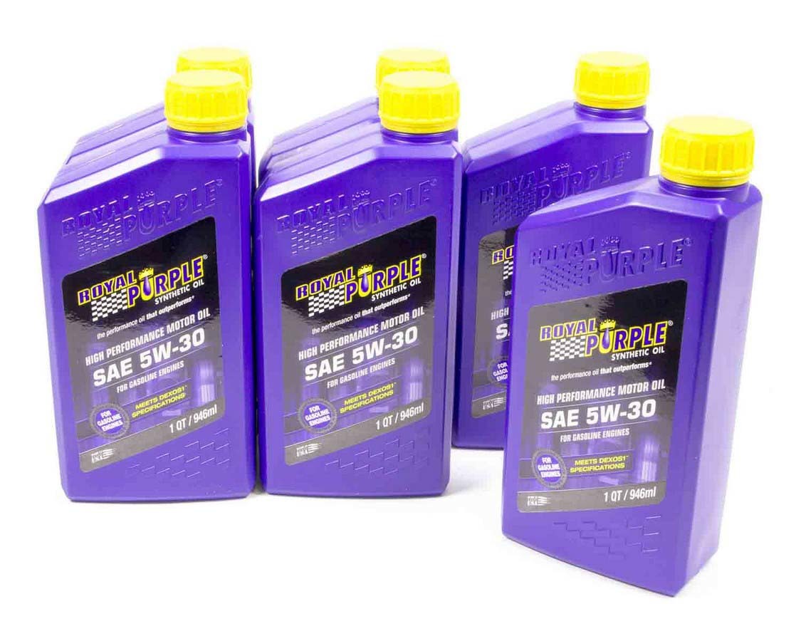 Motor Oil - 5W30 - Synthetic - 1 qt Bottle - Set of 6