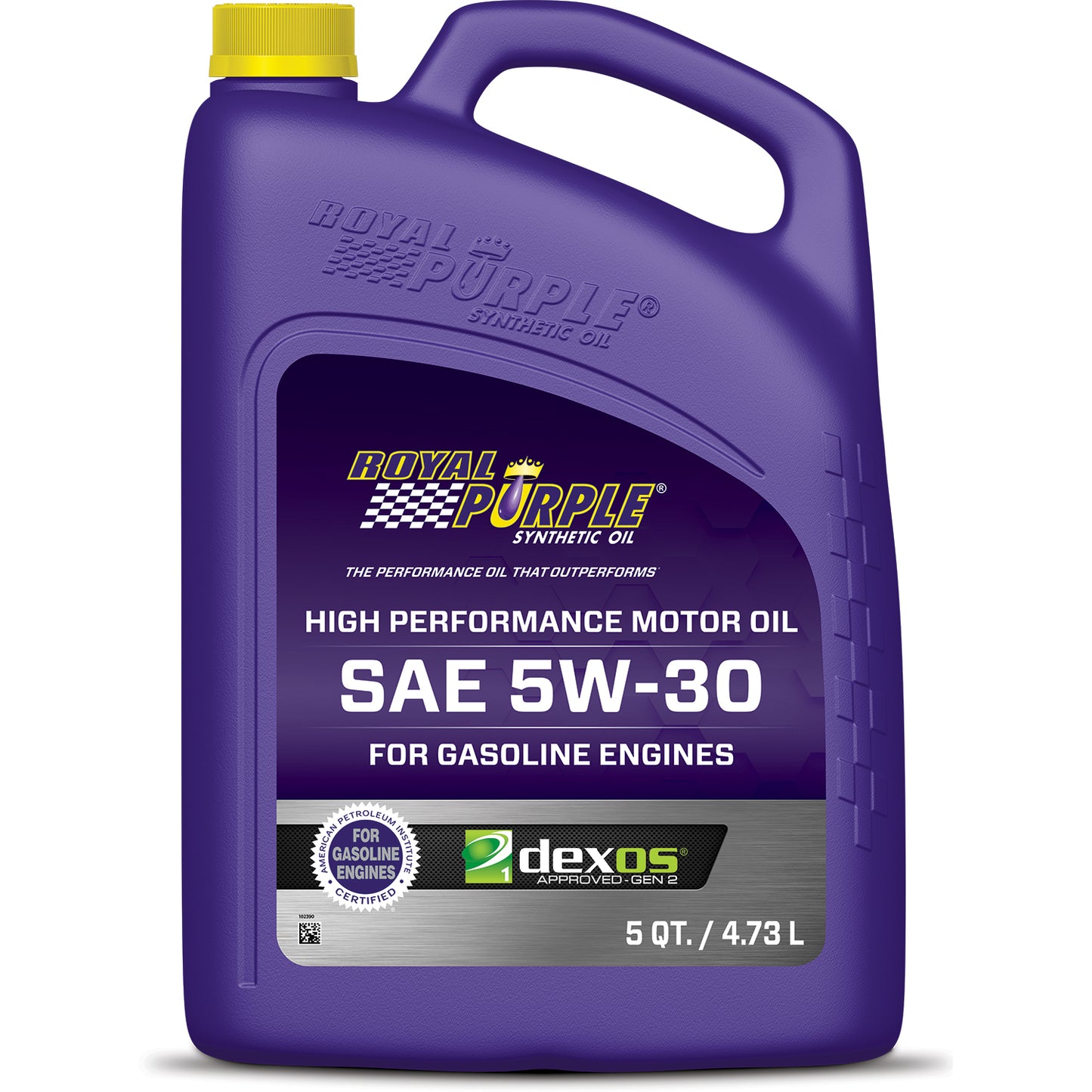 Motor Oil - 5W30 - Synthetic - 5 qt Jug - Each