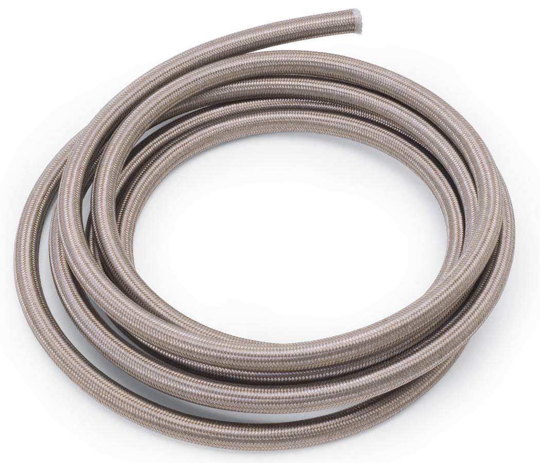 Hose - PowerFlex - 6 AN - 3 ft - Braided Stainless / PTFE - Natural - Each