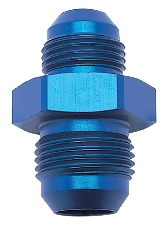 Fitting - Adapter - Straight - 6 AN Female to 8 AN Male - Aluminum - Blue Anodized - Each