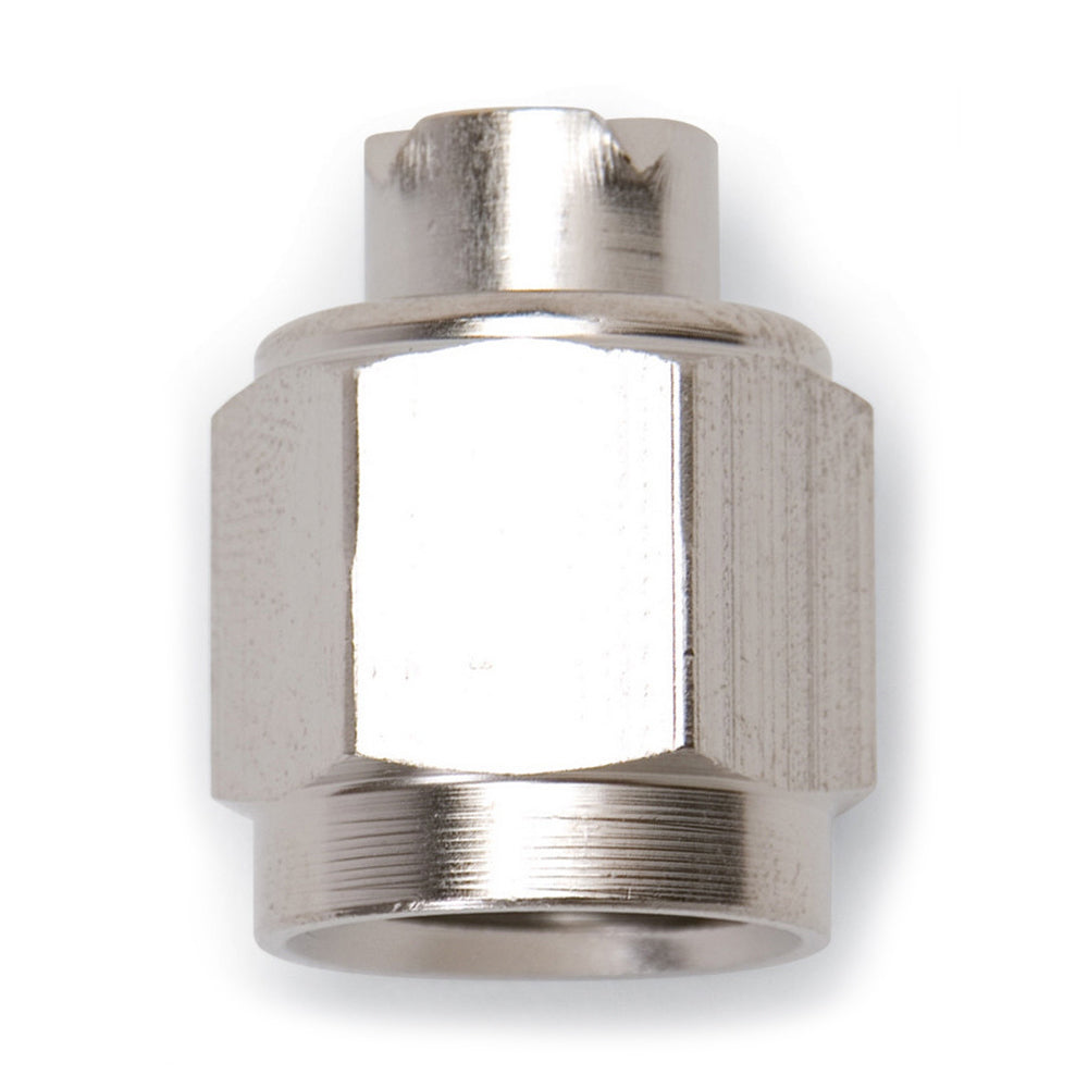 Fitting - Cap - 6 AN - Aluminum - Nickel Anodized - Each