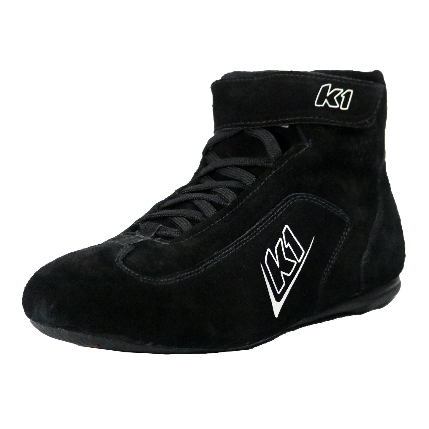 K1 Challenger Nomex® Adult Auto Racing Shoes - SFI 3.3/5 - Black - Size 10.5