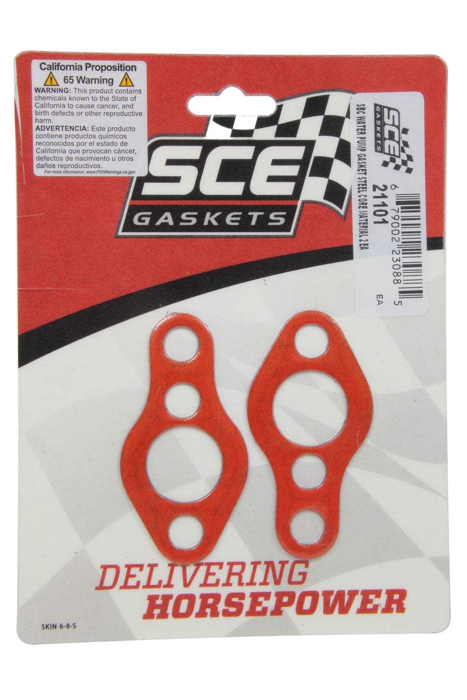 Water Pump Gasket - Composite - Small Block Chevy - Pair