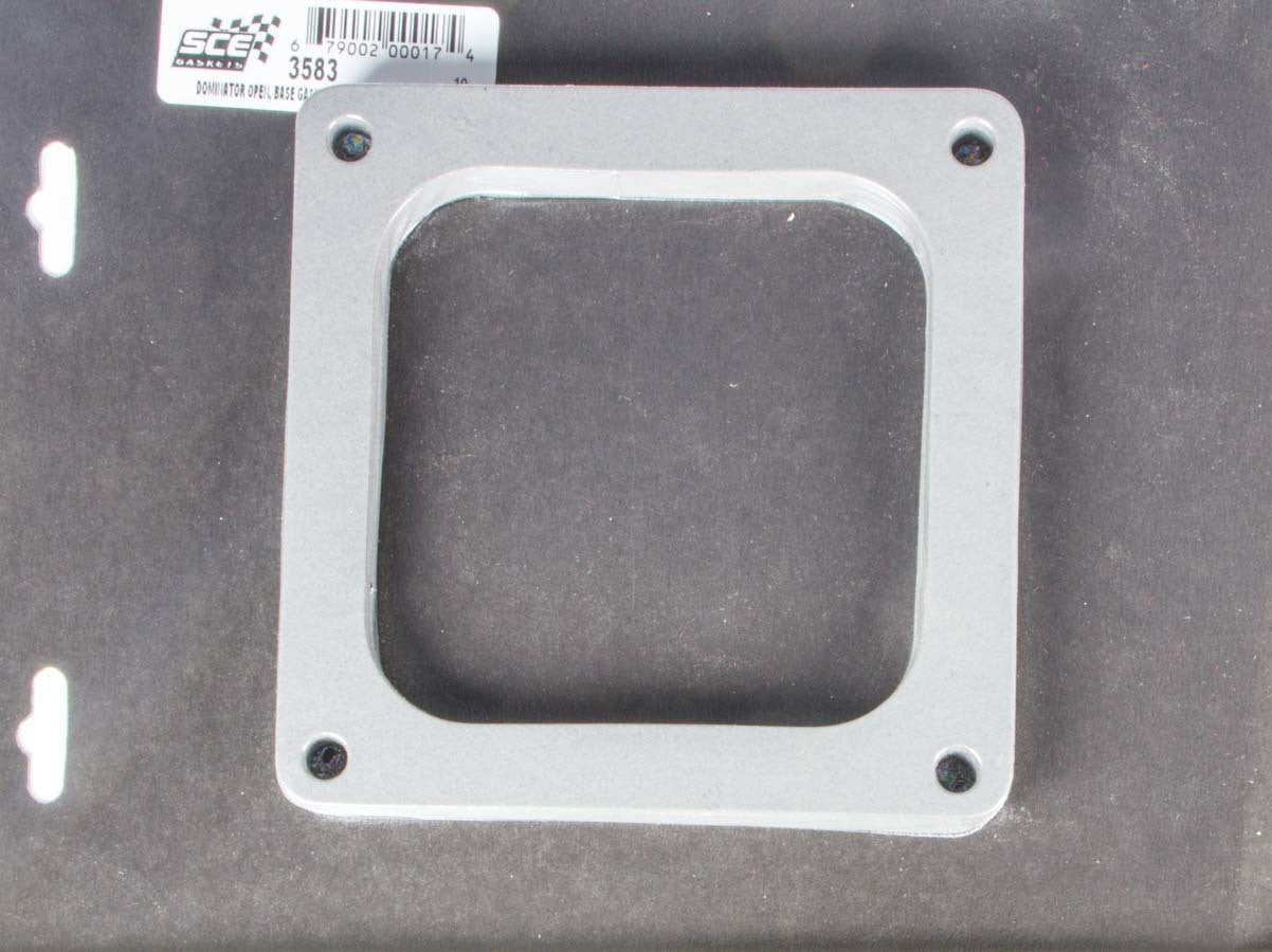 Carburetor Base Plate Gasket - 4-Barrel - Open - 0.063 in Thick - Composite - Dominator Flange - Set of 10