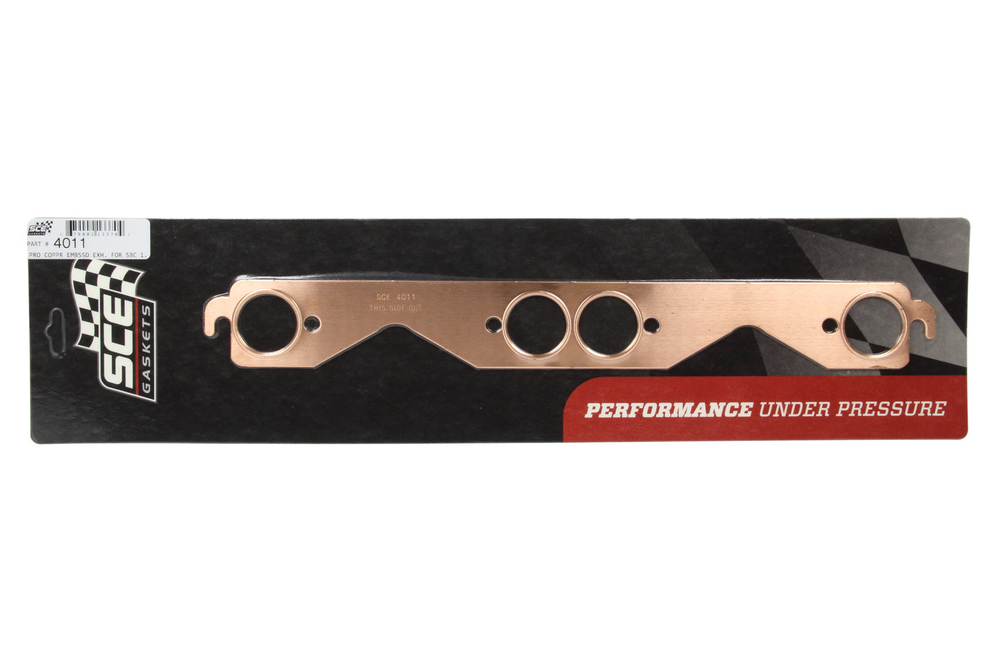 Engine & Accessories Header / Manifold Gasket - Pro Copper - 1.500 in Round Port - Copper - Small Block Chevy - Pair