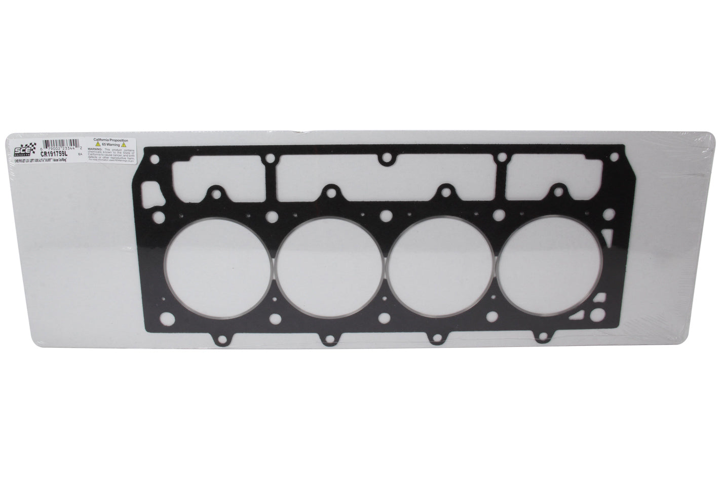 Cylinder Head Gasket - Vulcan Cut Ring - 4.174 in Bore - 0.059 in Compression Thickness - Driver Side - Steel Core Laminate - GM LS-Series - Each