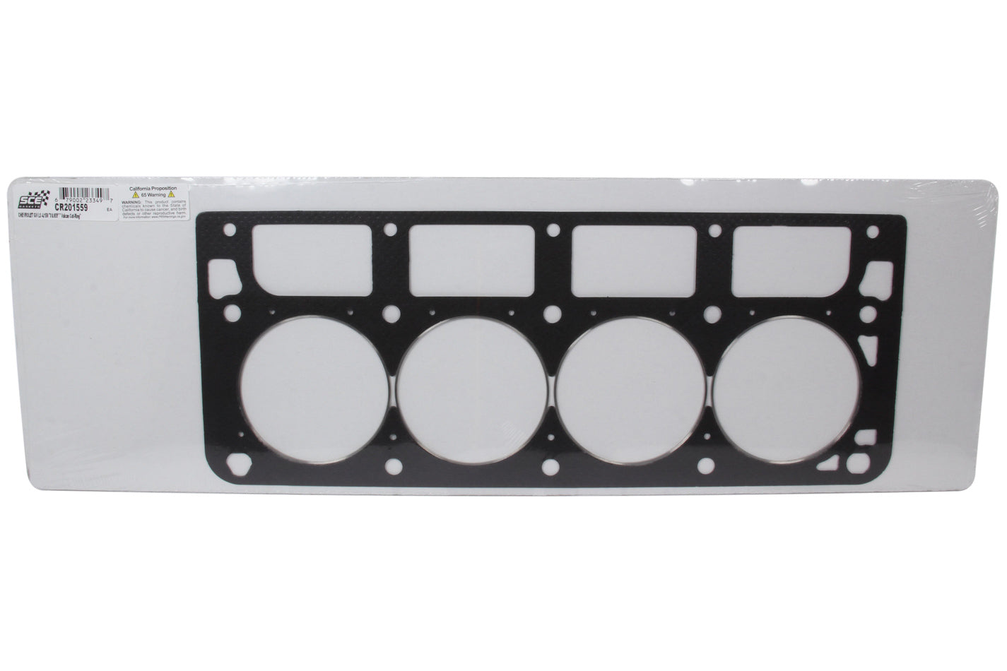 Cylinder Head Gasket - Vulcan Cut Ring - 4.150 in Bore - 0.059 in Compression Thickness - Steel Core Laminate - GM LS-Series - Each