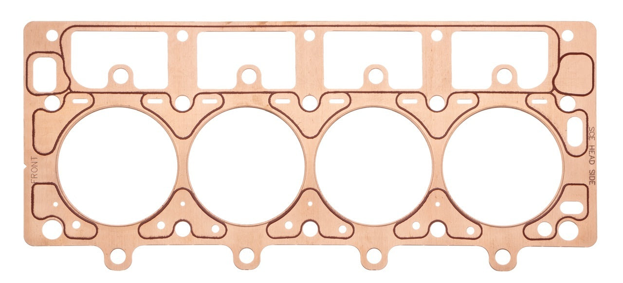 Cylinder Head Gasket - Titan - 4.160 in Bore - 0.043 in Compression Thickness - Driver Side - Copper - GM LS-Series - Each