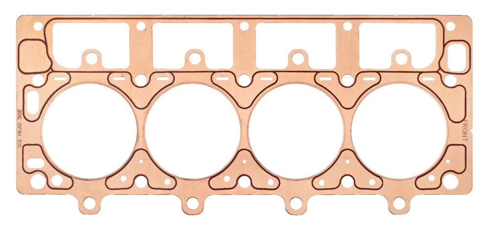 Cylinder Head Gasket - Titan - 4.160 in Bore - 0.043 in Compression Thickness - Passenger Side - Copper - GM LS-Series - Each