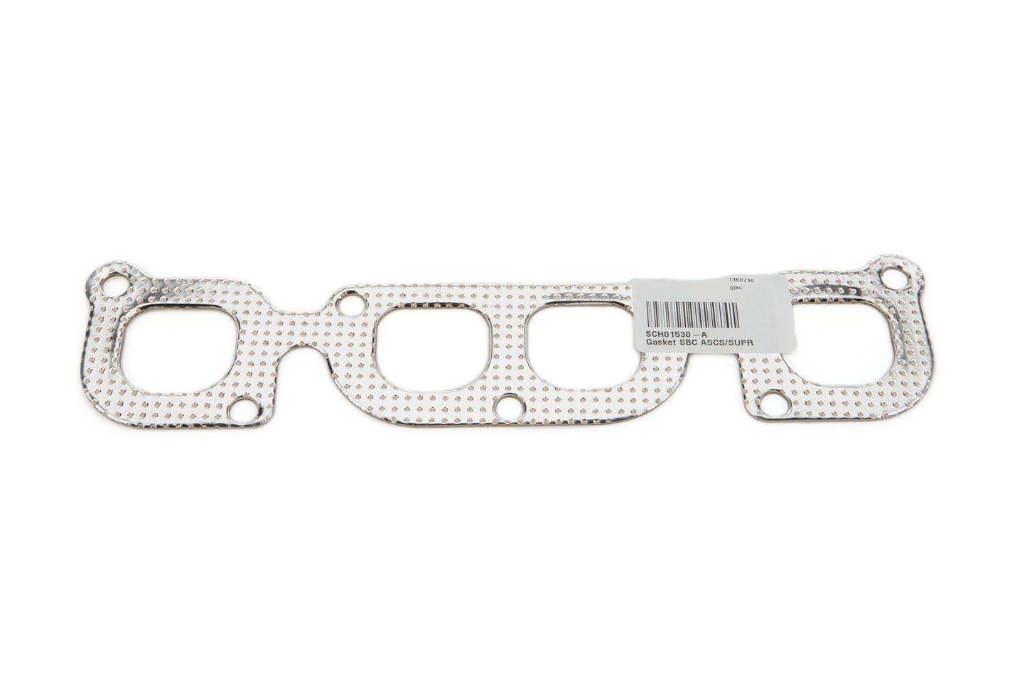 Engine & Accessories Header / Manifold Gasket - 1.845 x 1.62 in D Port - 0.063 in Thick - Steel Core Graphite - Small Block Chevy - Each