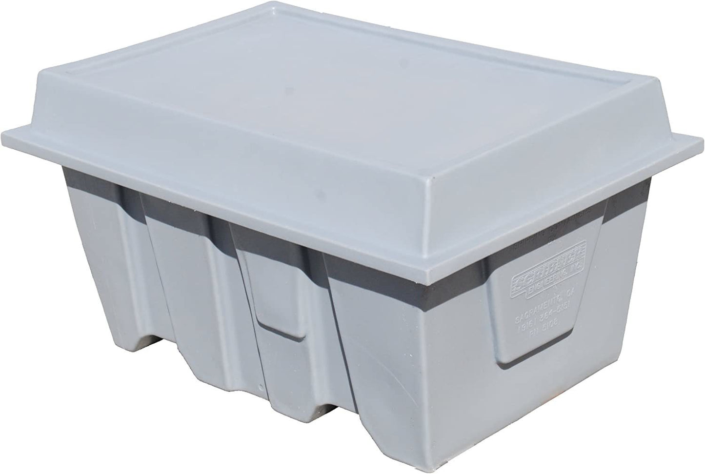 Engine Storage Case - Bare Block - 29.5 x 22.5 x 17 in - Plastic - Gray - Chevrolet - Each