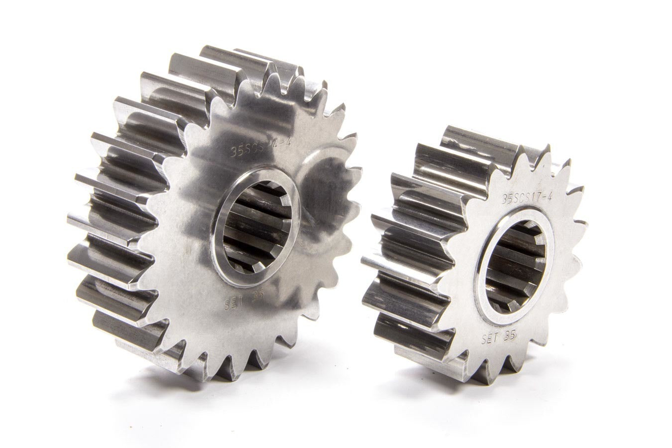 Quick Change Gear Set - Sportsman - Set 35 - 10 Spline - 4.11 Ratio 5.80 / 2.91 - 4.86 Ratio 6.86 / 3.44 - Steel - Each