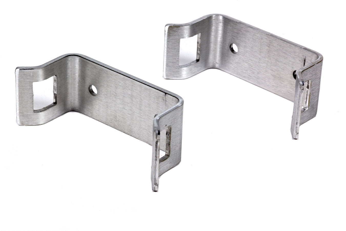Fire Extinguisher Mount - Bolt-On - Flat Mount - Aluminum - Natural - Safecraft Fire Extinguisher - Pair