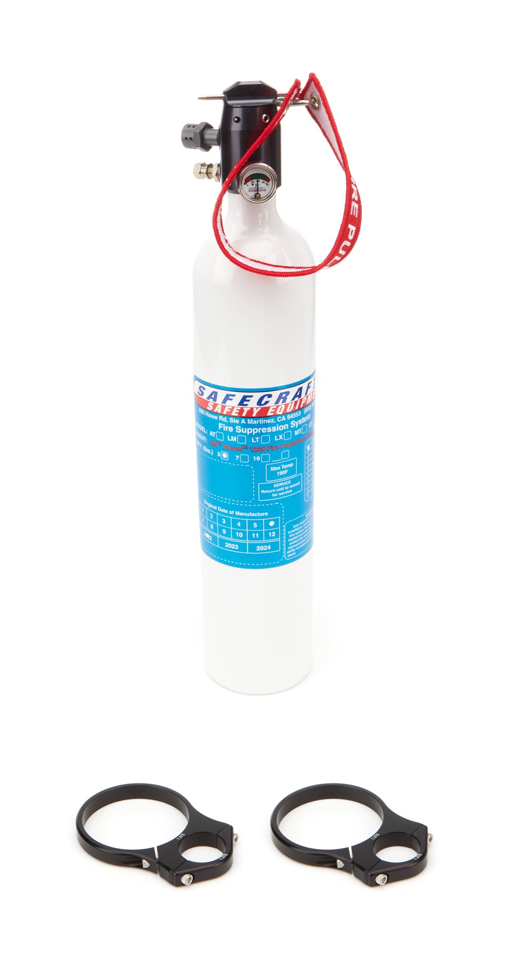 Fire Suppression System - SC Series - Automatic - Novec 1230 - 3.0 lb Bottle - Sensor Included - Kit