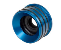 Axle Housing Seal - Inner - O-Ring - 2.56 in OD - 2.54 in ID - Rubber / Aluminum - Blue Anodized - Universal - Each