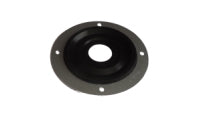 Firewall Grommet - 1 Hole - 3 in OD - 0.750 in ID - Aluminum / Rubber - Black - Each
