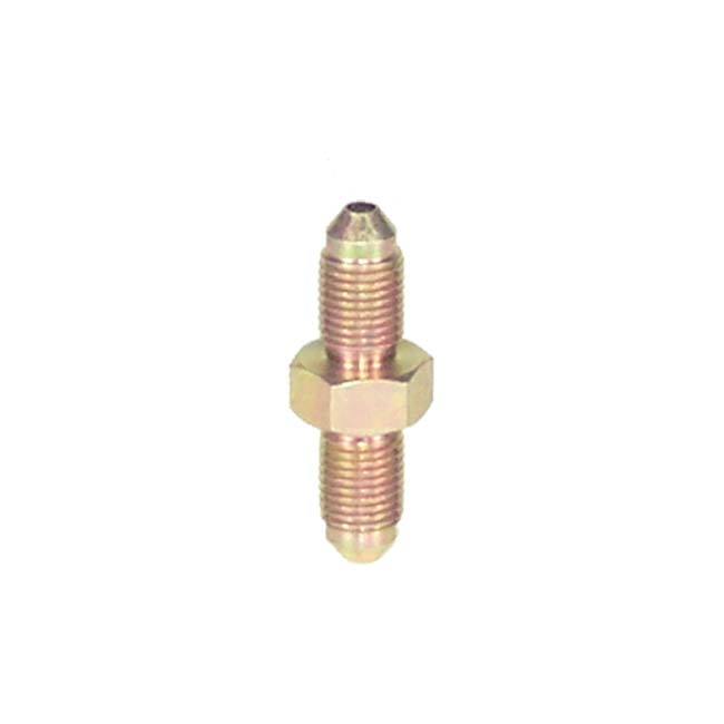Fitting - Adapter - Straight - 3 AN Male to 3 AN Male - Steel - Zinc Oxide - Each