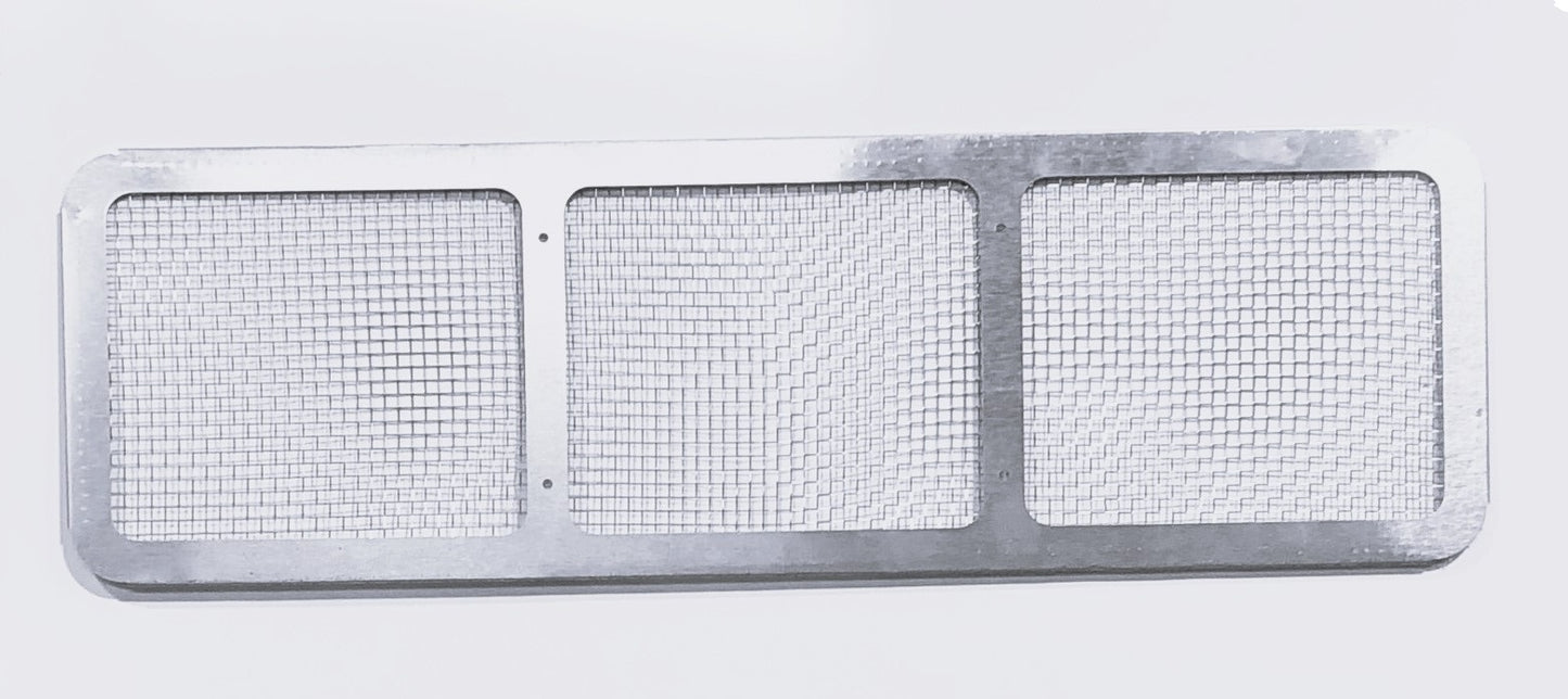 Nose Screen - 1/4 in Screen Spacing - Aluminum - Natural - Each