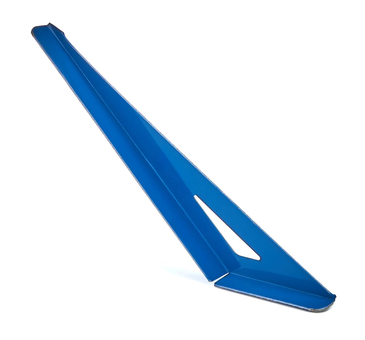 Splitter Gusset - 1-Piece - Aluminum - Blue Paint - Each