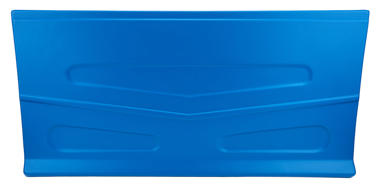 Nose - Center - Plastic - Blue - Mini Wedge - Each