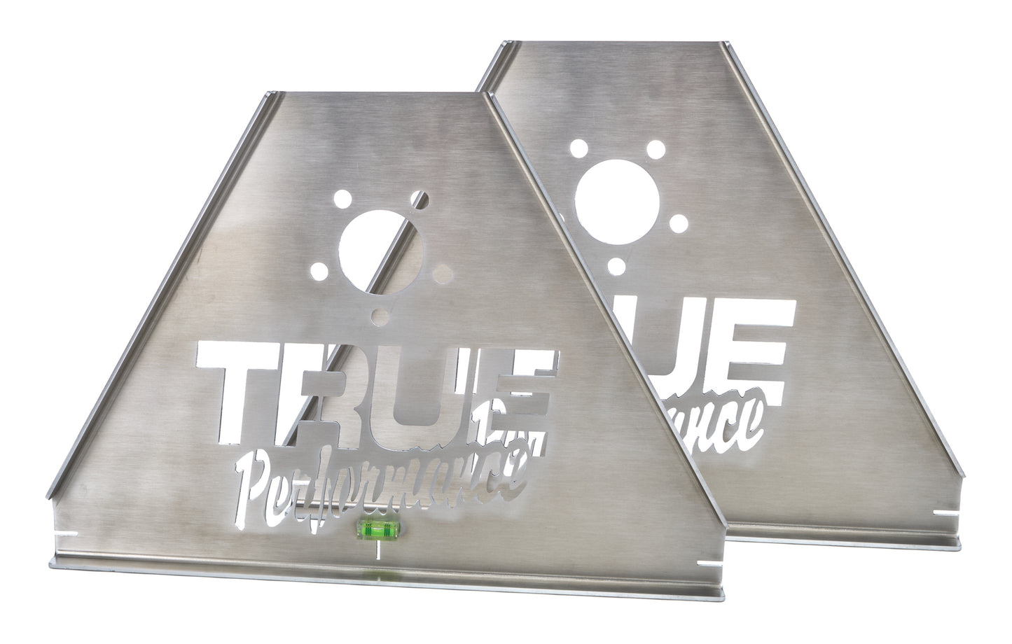 Toe-In Plates - Aluminum - Natural - 5x5 - Pair