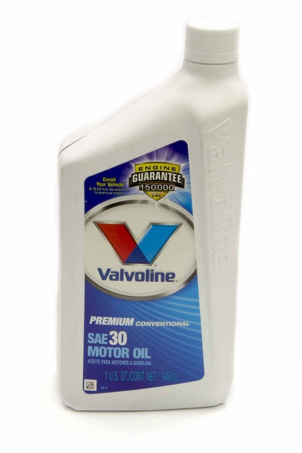 Motor Oil - 30W - Conventional - 1 qt Bottle - Each