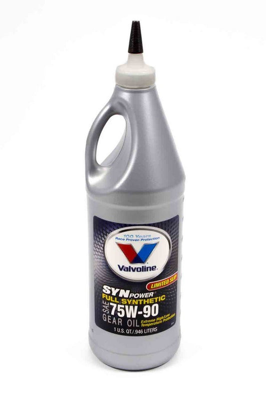 Gear Oil - Differential - 75W90 - Limited Slip Additive - Synthetic - 1 qt Bottle - Each