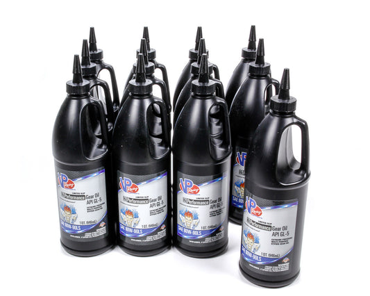 Gear Oil - HiPerformance - 80W90 - Conventional - 1 qt Bottle - Set of 12